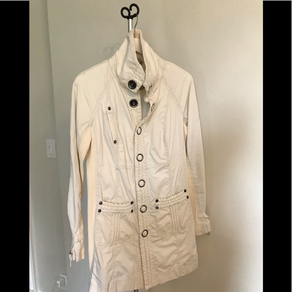 Free people coat, unlined cotton